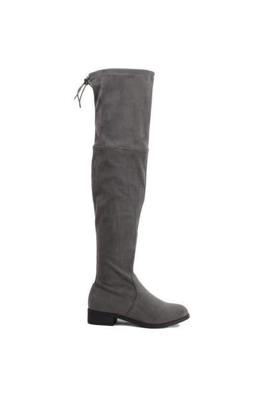 Over the Knee Suede Boot
