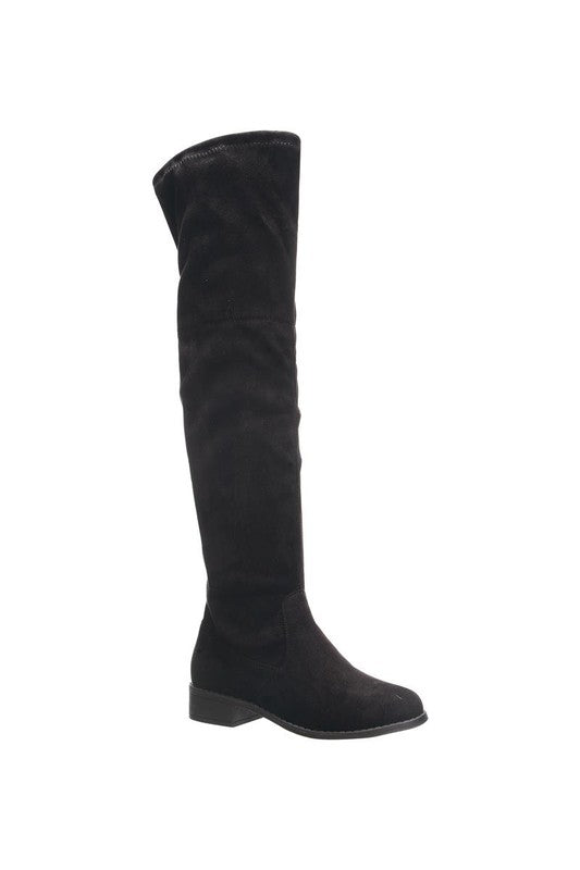 Over the Knee Suede Boot